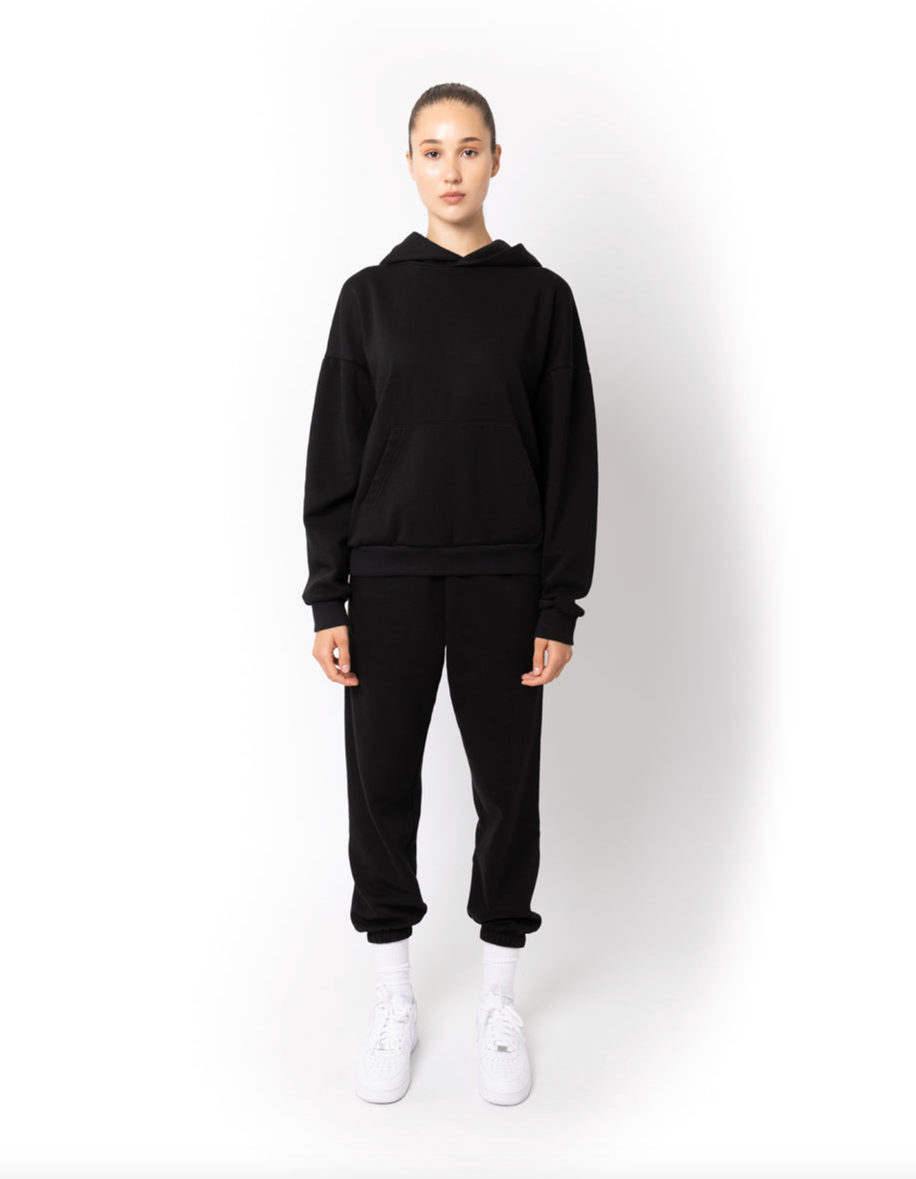 Unisex Drop Shoulder Pullover Hoodie - HERO-2120