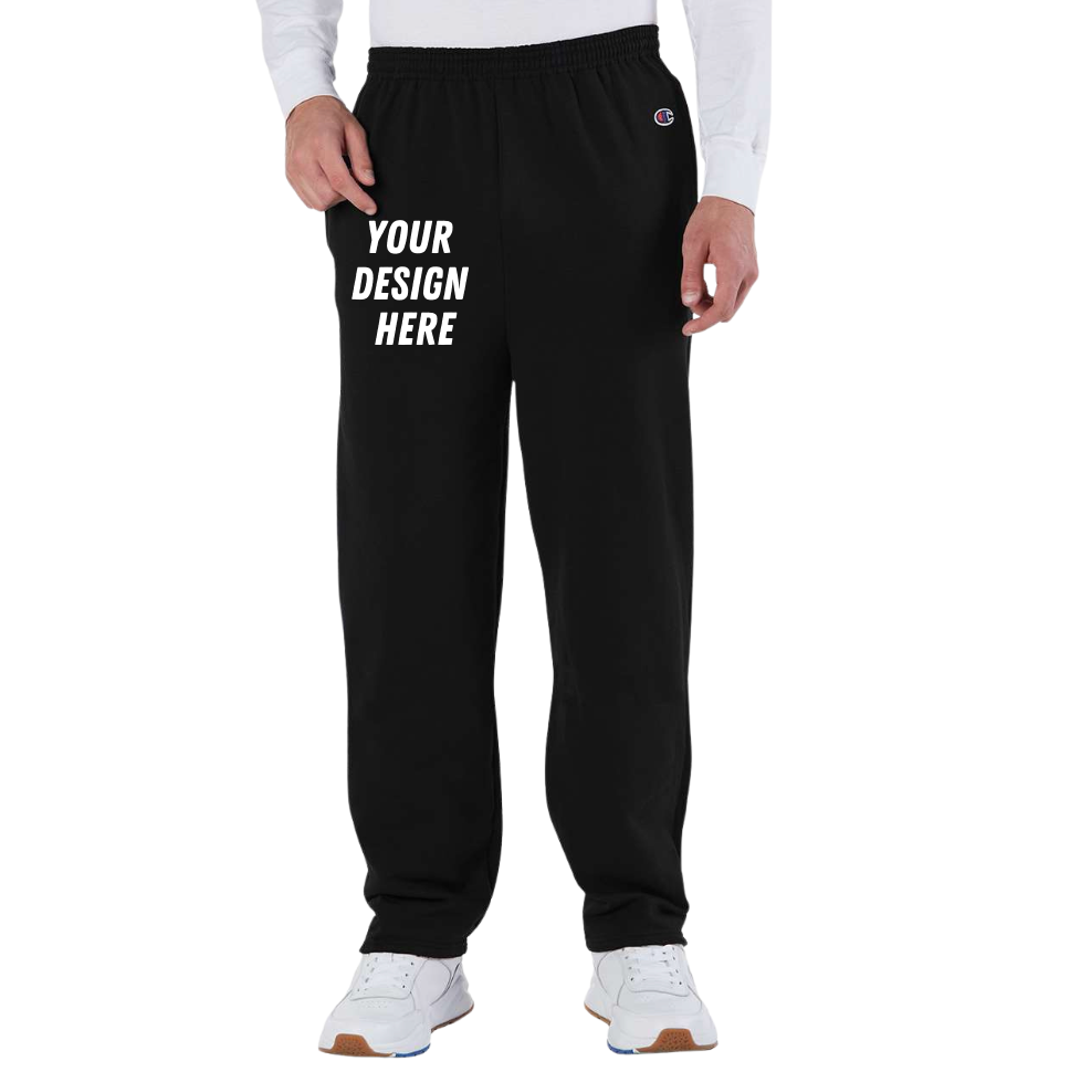 Men's Powerblend® Open-Bottom Sweatpants with Pockets - P800