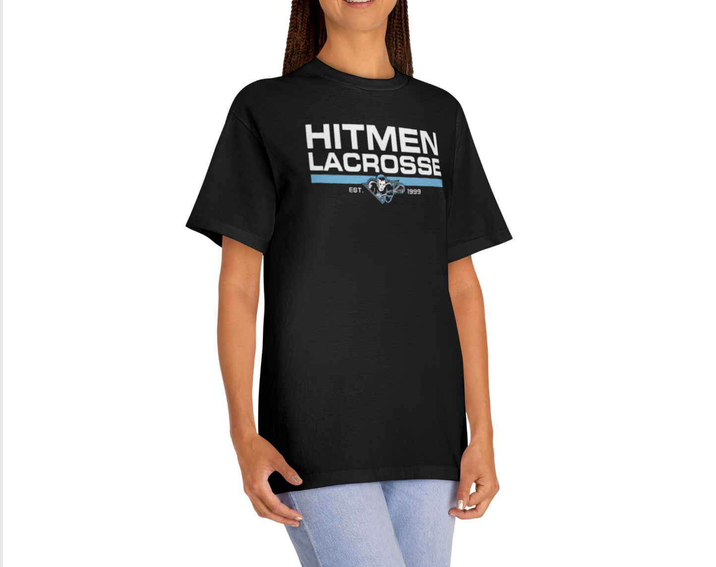 Hitmen Lacrosse Est. Graphic Tee