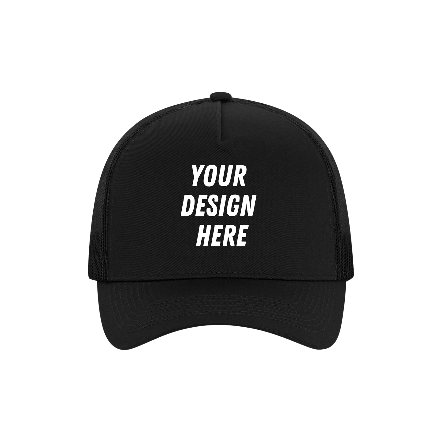 Everyday Cotton Twill 5-Panel Trucker Cap - C1342