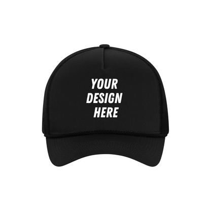 Everyday Cotton Twill 5-Panel Trucker Rope Cap - C1343