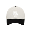 Two Tone Unstructured Snapback Cap - KOI1830