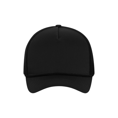 Everyday Cotton Twill 5-Panel Trucker Rope Cap - C1343