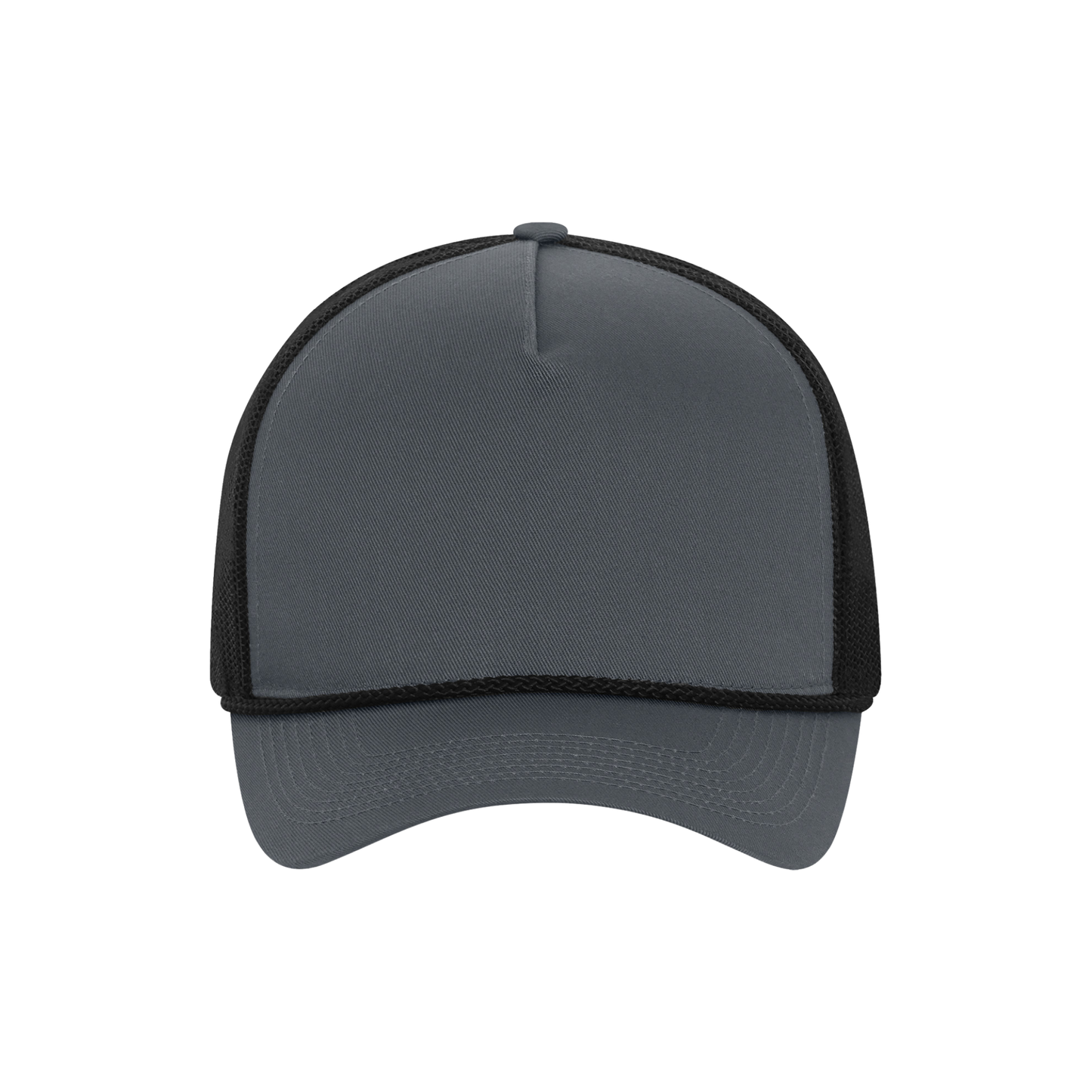 Everyday Cotton Twill 5-Panel Trucker Rope Cap - C1343