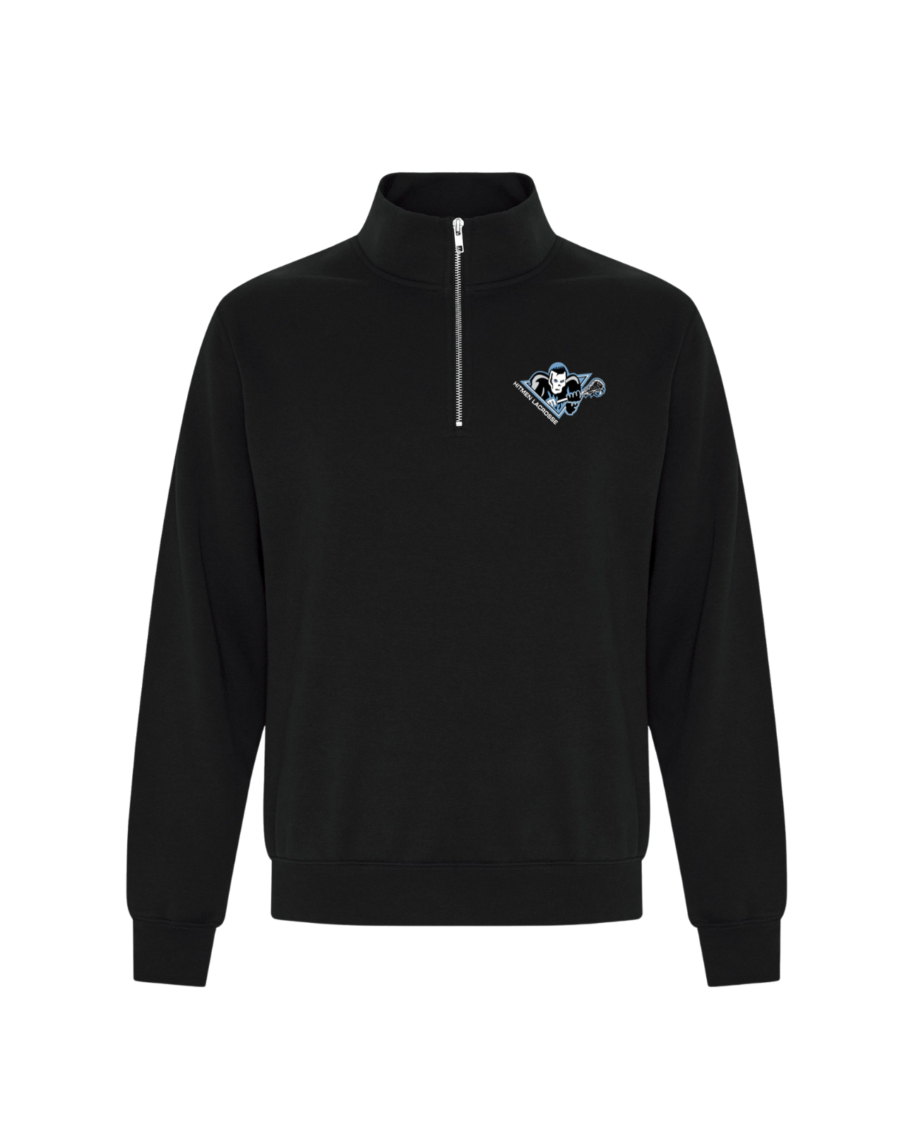Hitmen Logo 1/4 Zip Sweater