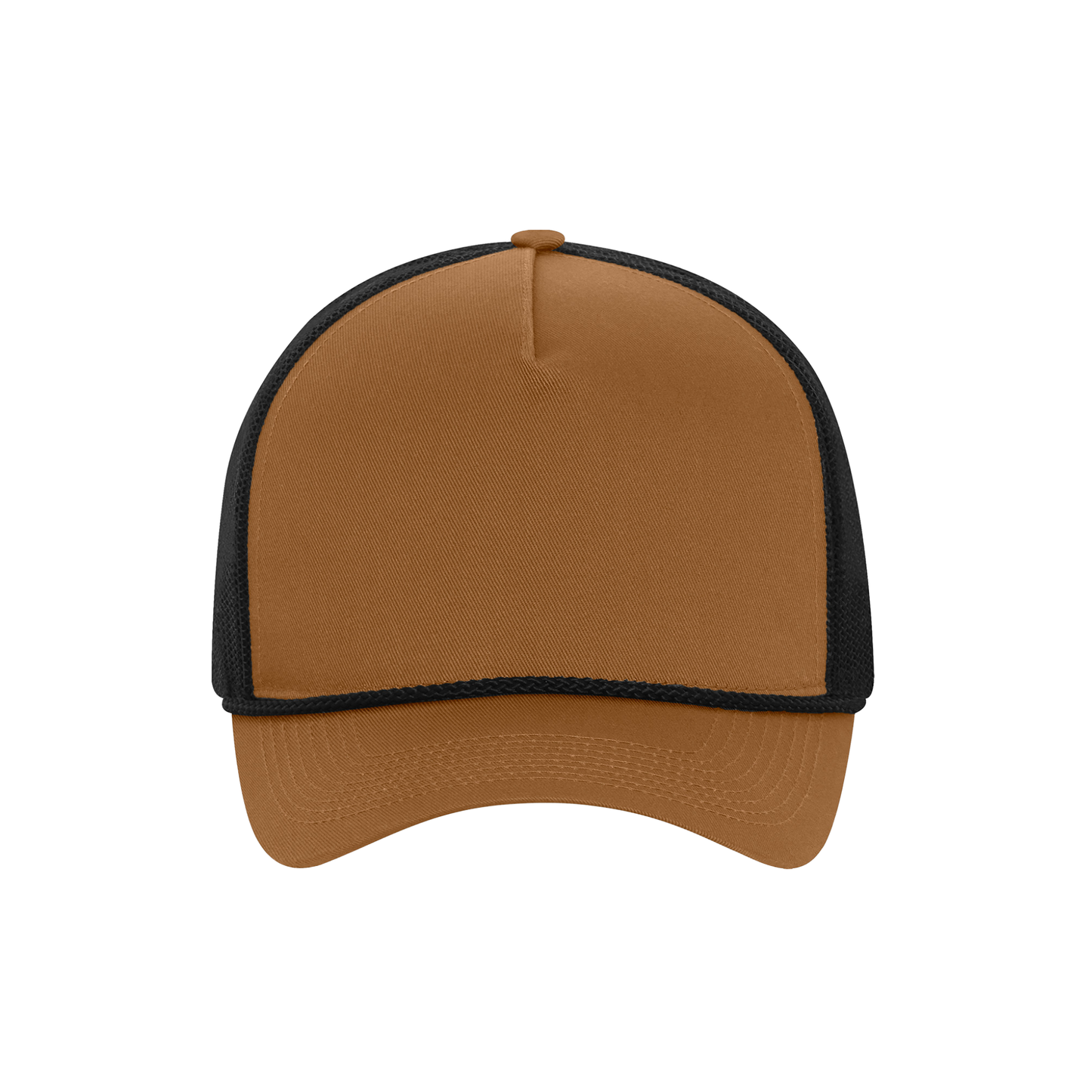 Everyday Cotton Twill 5-Panel Trucker Rope Cap - C1343