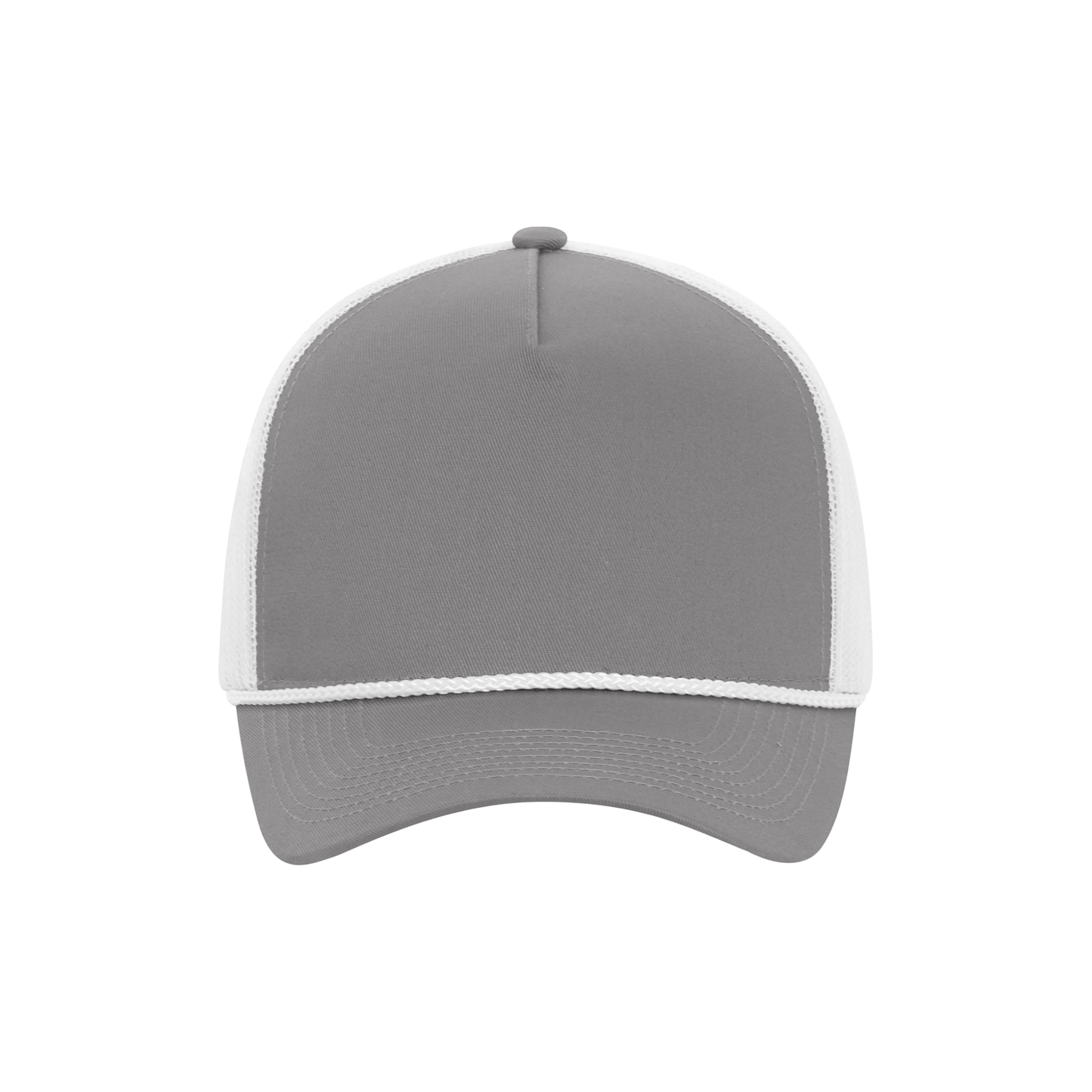 Everyday Cotton Twill 5-Panel Trucker Rope Cap - C1343