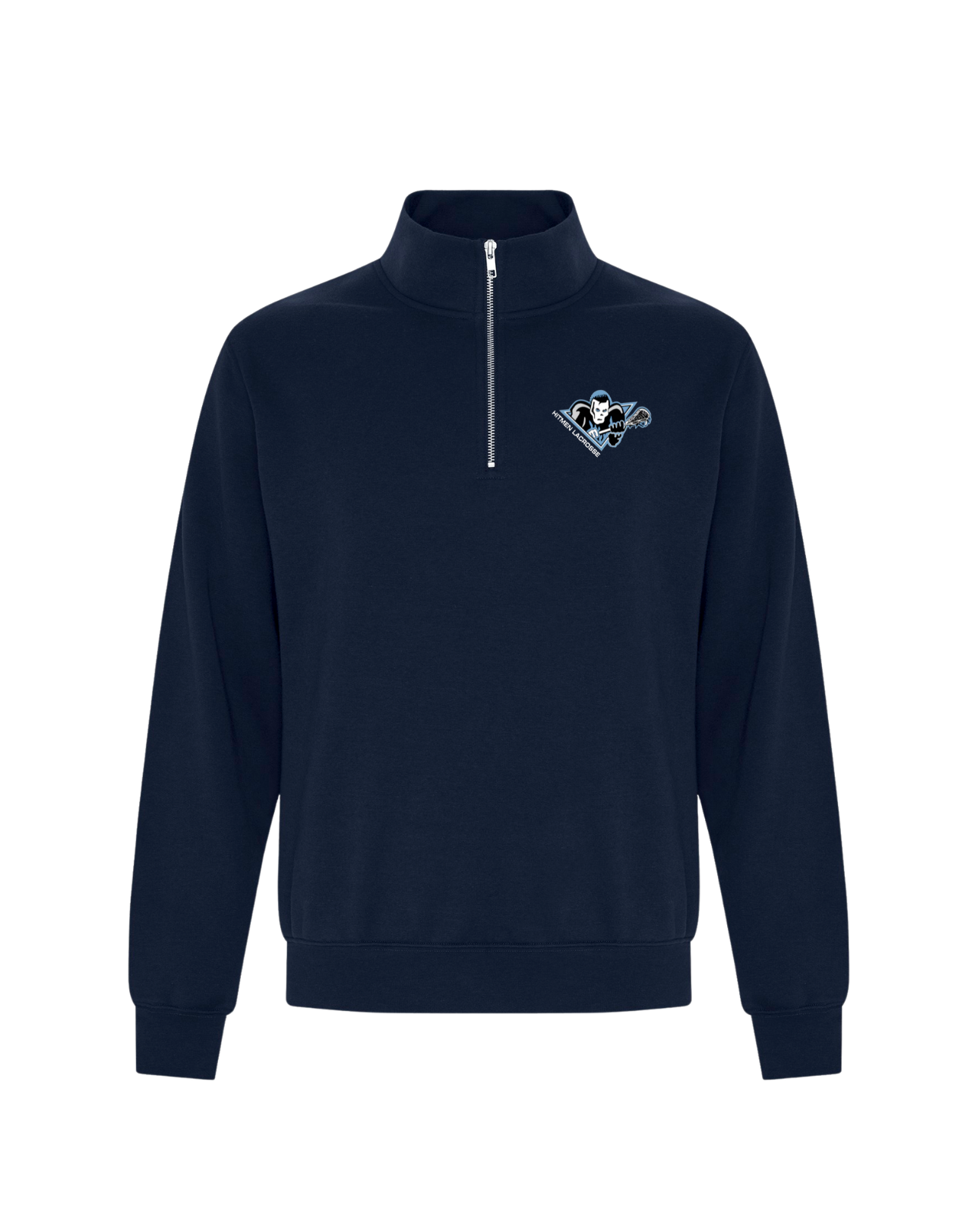 Hitmen Logo 1/4 Zip Sweater