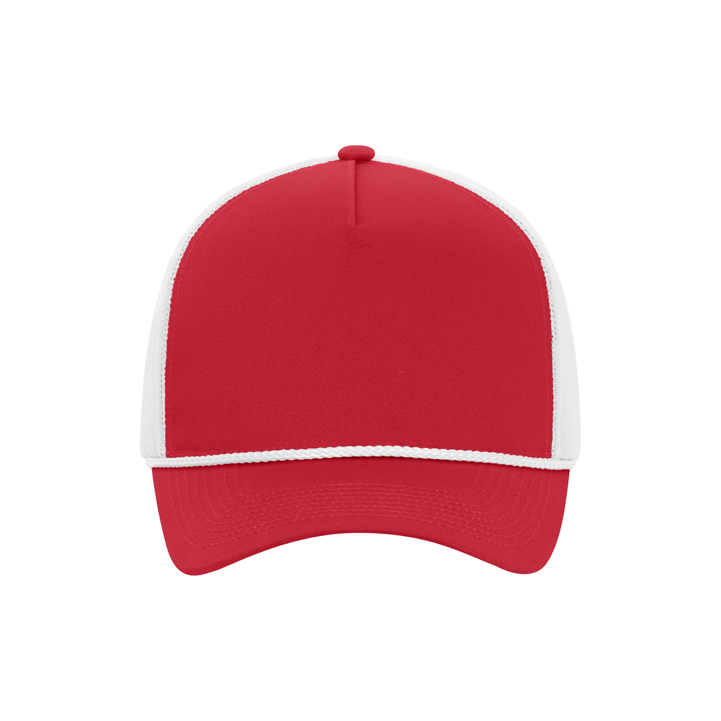 Everyday Cotton Twill 5-Panel Trucker Rope Cap - C1343