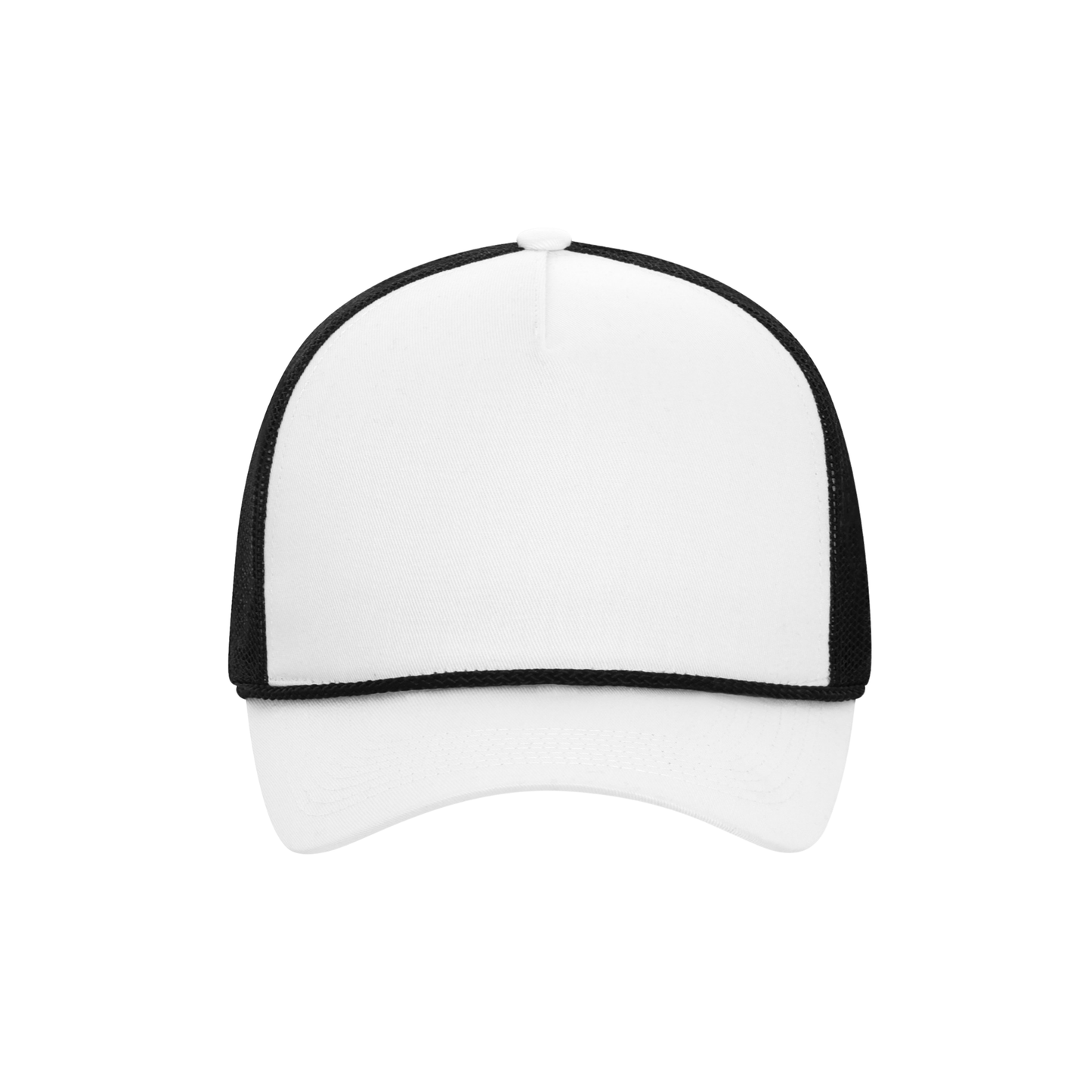 Everyday Cotton Twill 5-Panel Trucker Rope Cap - C1343