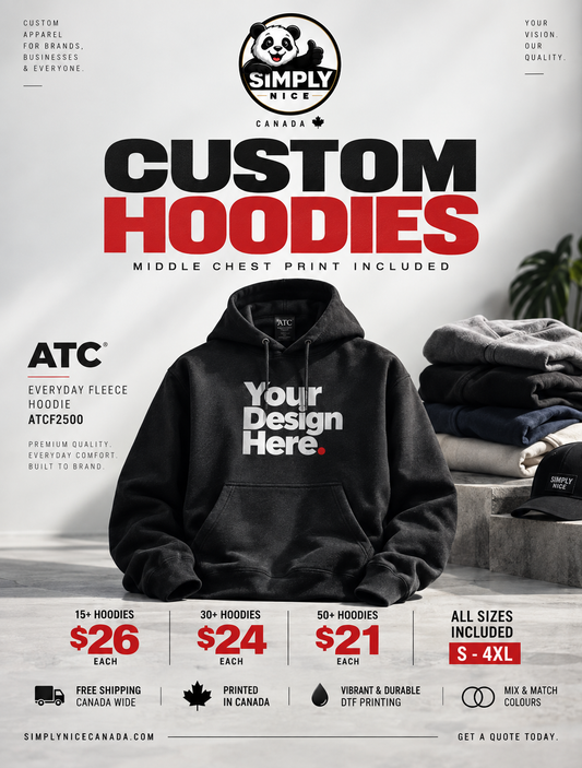 DTF PRINT HOODIE BUNDLE