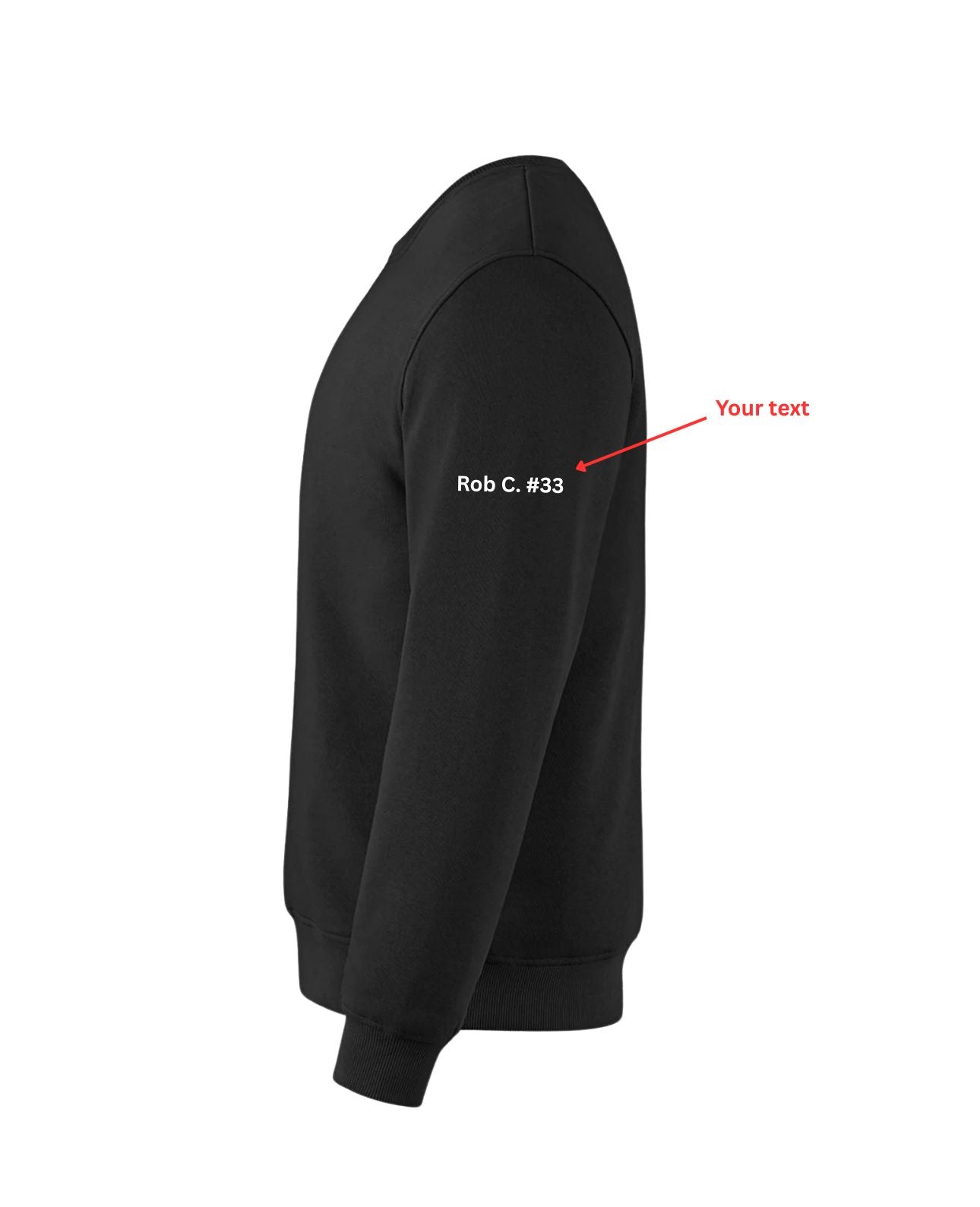 Hitmen Logo 1/4 Zip Sweater