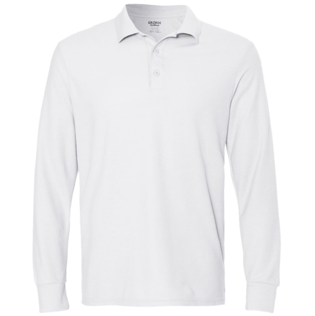 DryBlend® Double Piqué Long Sleeve Polo - 72900