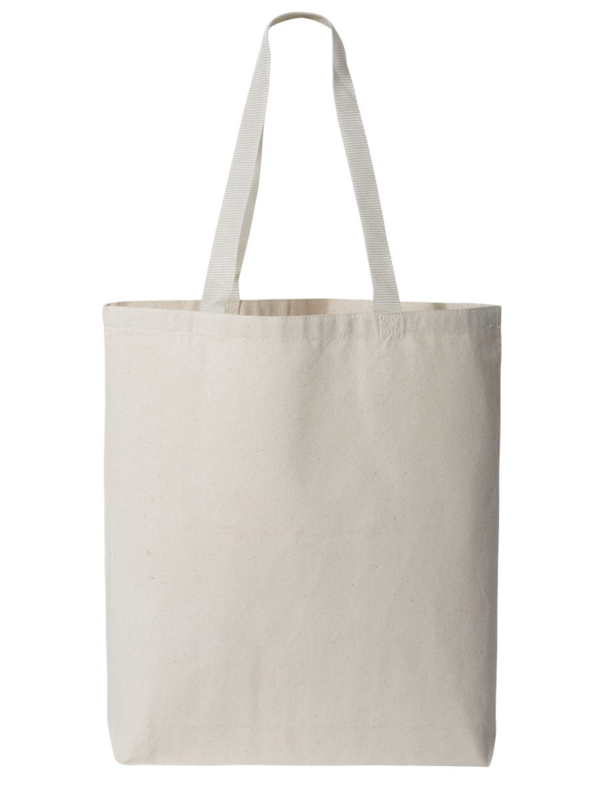 11L Canvas Tote with Contrast-Color Handles - Q4400