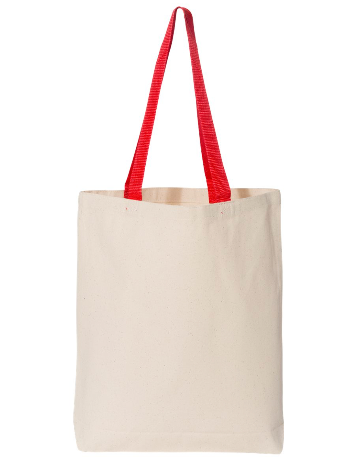 11L Canvas Tote with Contrast-Color Handles - Q4400