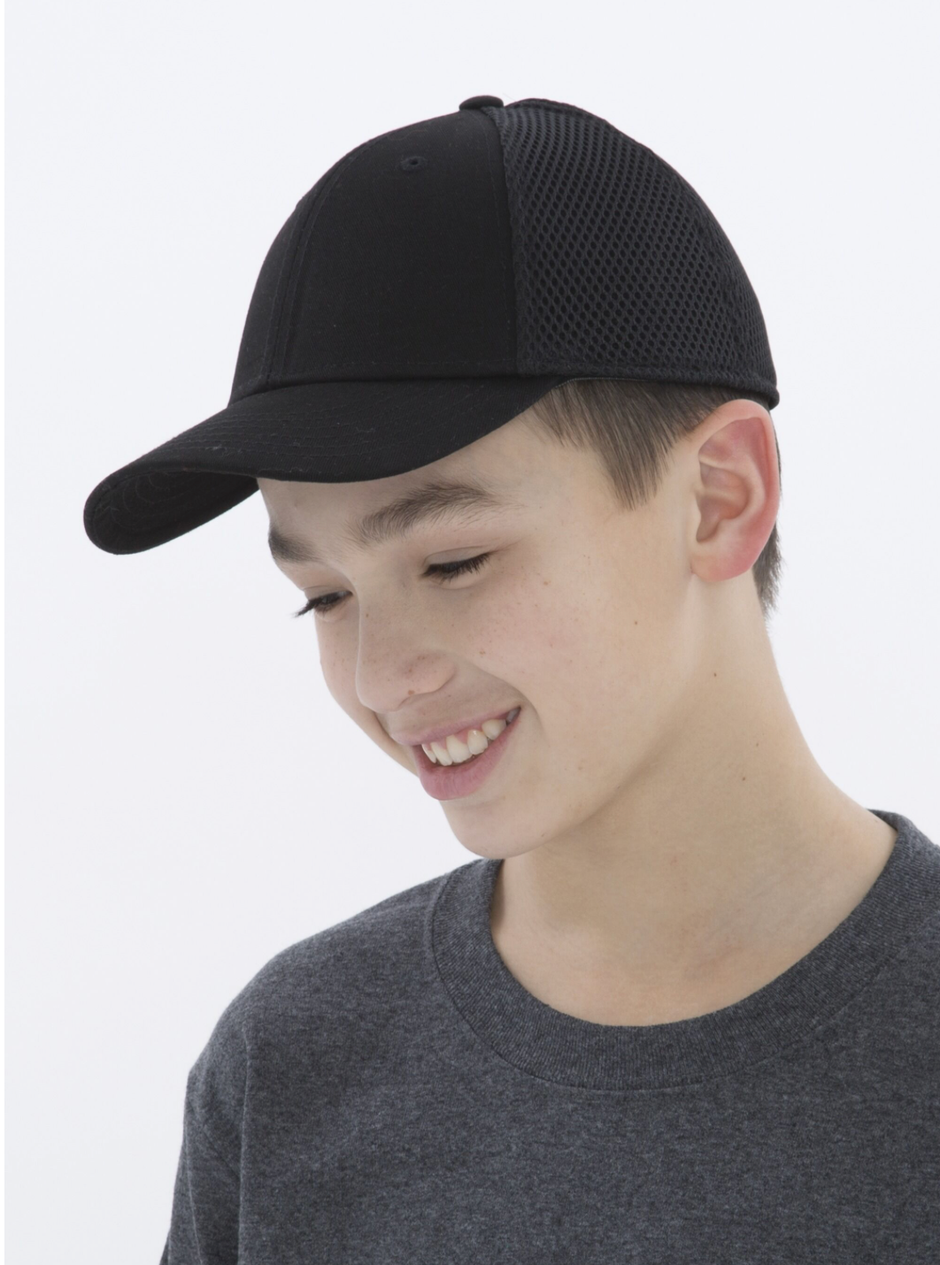 Stretch Mesh Youth Cap - NE302