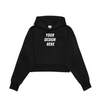 Cropped Drop Shoulder Pullover Hoodie - HERO-2120C