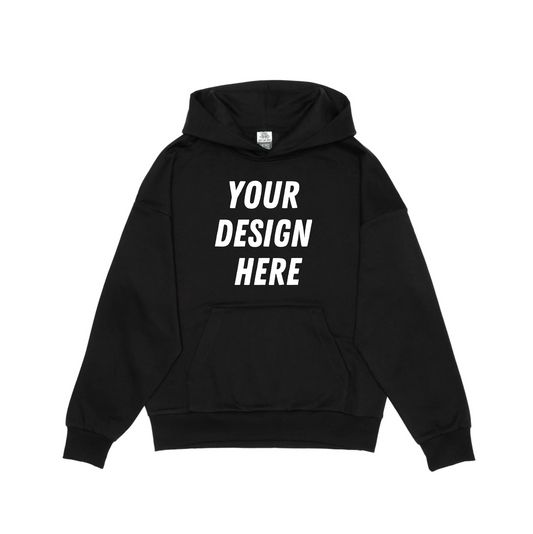 Unisex Drop Shoulder Pullover Hoodie - HERO-2120
