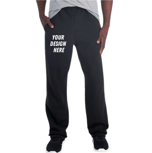 Heavy Blend™ Open-Bottom Sweatpants with Pockets - 18300
