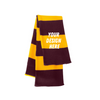 Rugby-Striped Knit Scarf - SP02