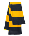 Rugby-Striped Knit Scarf - SP02