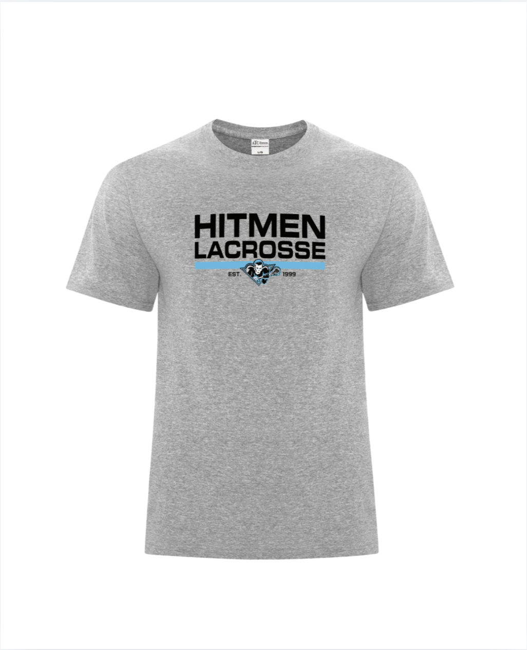 Hitmen Lacrosse Est. Graphic Tee