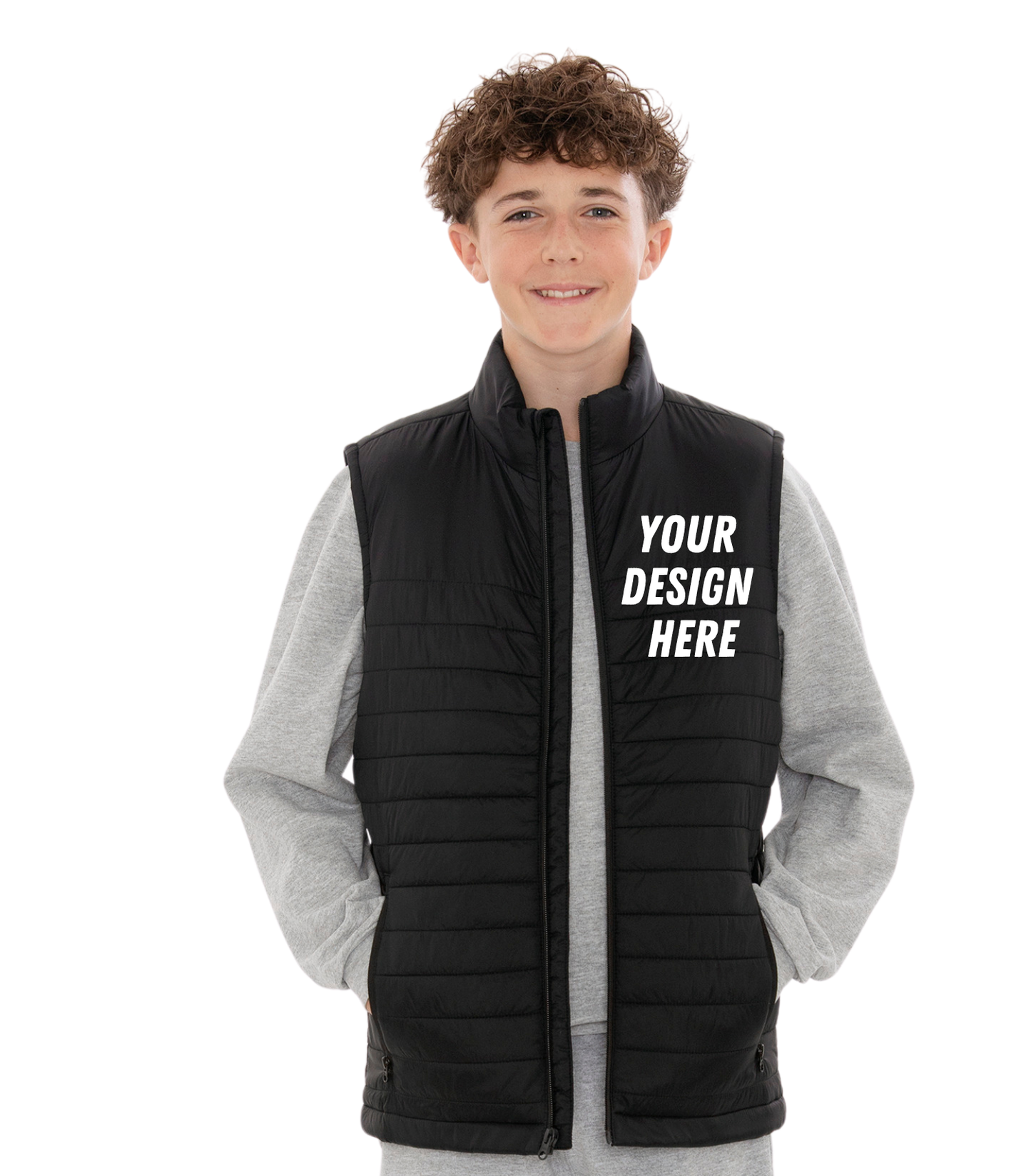 Essential® Go To Puffy Youth Vest - CH7691Y