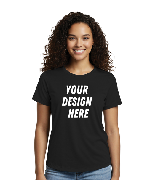 Women's Relaxed Organic Cotton Scoop Neck Tee - AL2108CA