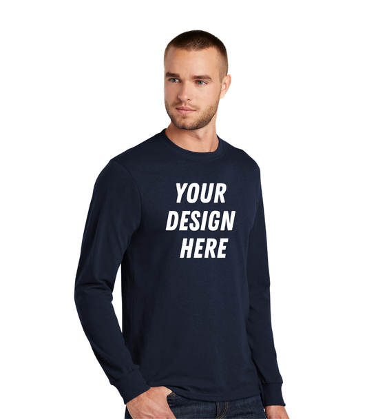 Everyday Cotton Blend Long Sleeve Tee - ATC5015
