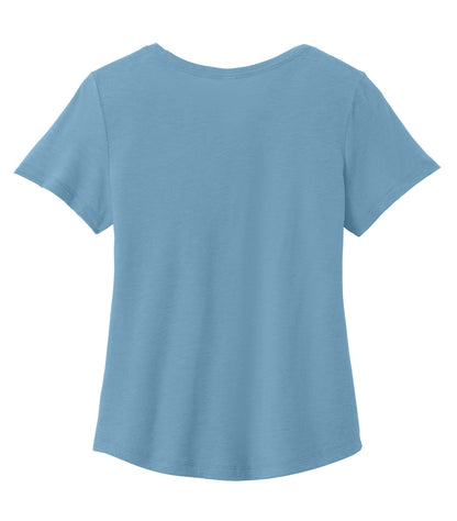 Women's Relaxed Organic Cotton Scoop Neck Tee - AL2108CA