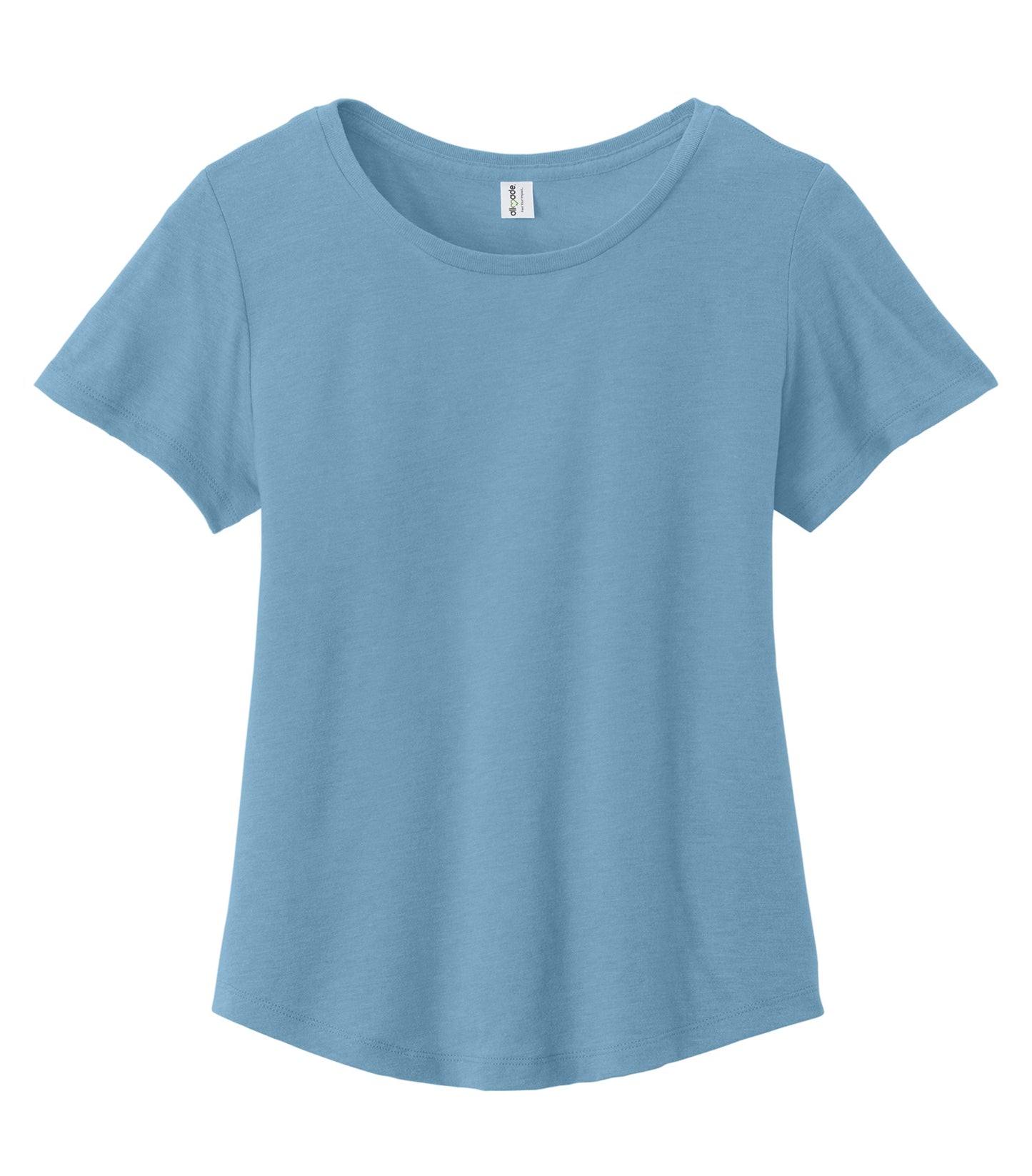 Women's Relaxed Organic Cotton Scoop Neck Tee - AL2108CA