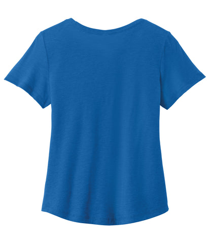 Women's Relaxed Organic Cotton Scoop Neck Tee - AL2108CA