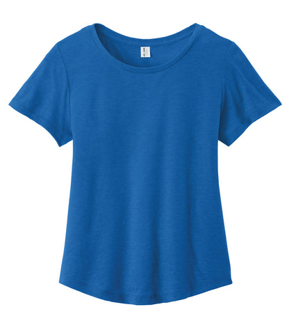 Women's Relaxed Organic Cotton Scoop Neck Tee - AL2108CA