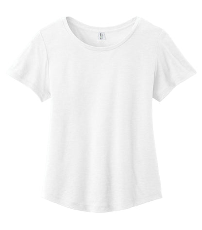 Women's Relaxed Organic Cotton Scoop Neck Tee - AL2108CA