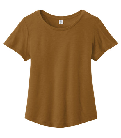 Women's Relaxed Organic Cotton Scoop Neck Tee - AL2108CA