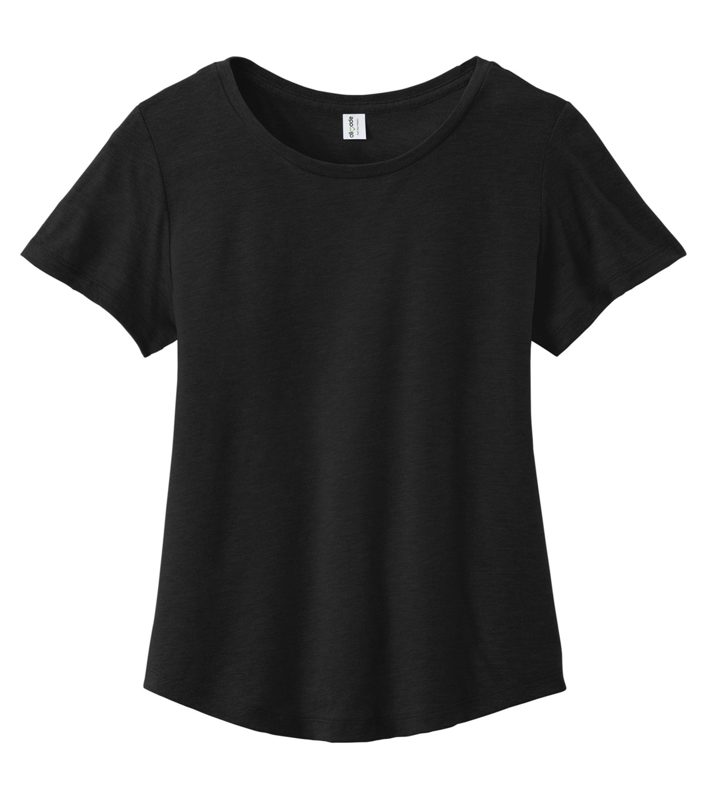 Women's Relaxed Organic Cotton Scoop Neck Tee - AL2108CA