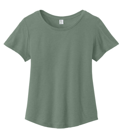 Women's Relaxed Organic Cotton Scoop Neck Tee - AL2108CA