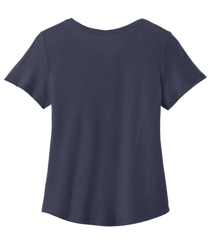 Women's Relaxed Organic Cotton Scoop Neck Tee - AL2108CA