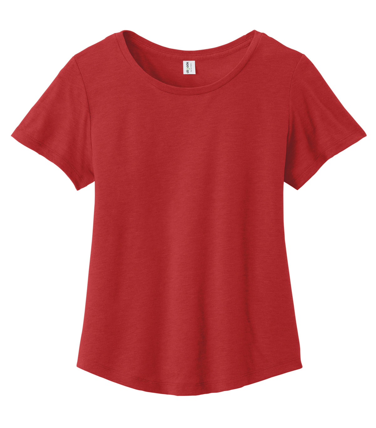 Women's Relaxed Organic Cotton Scoop Neck Tee - AL2108CA