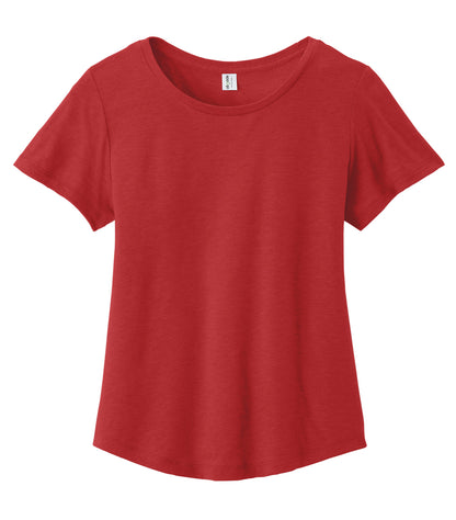 Women's Relaxed Organic Cotton Scoop Neck Tee - AL2108CA
