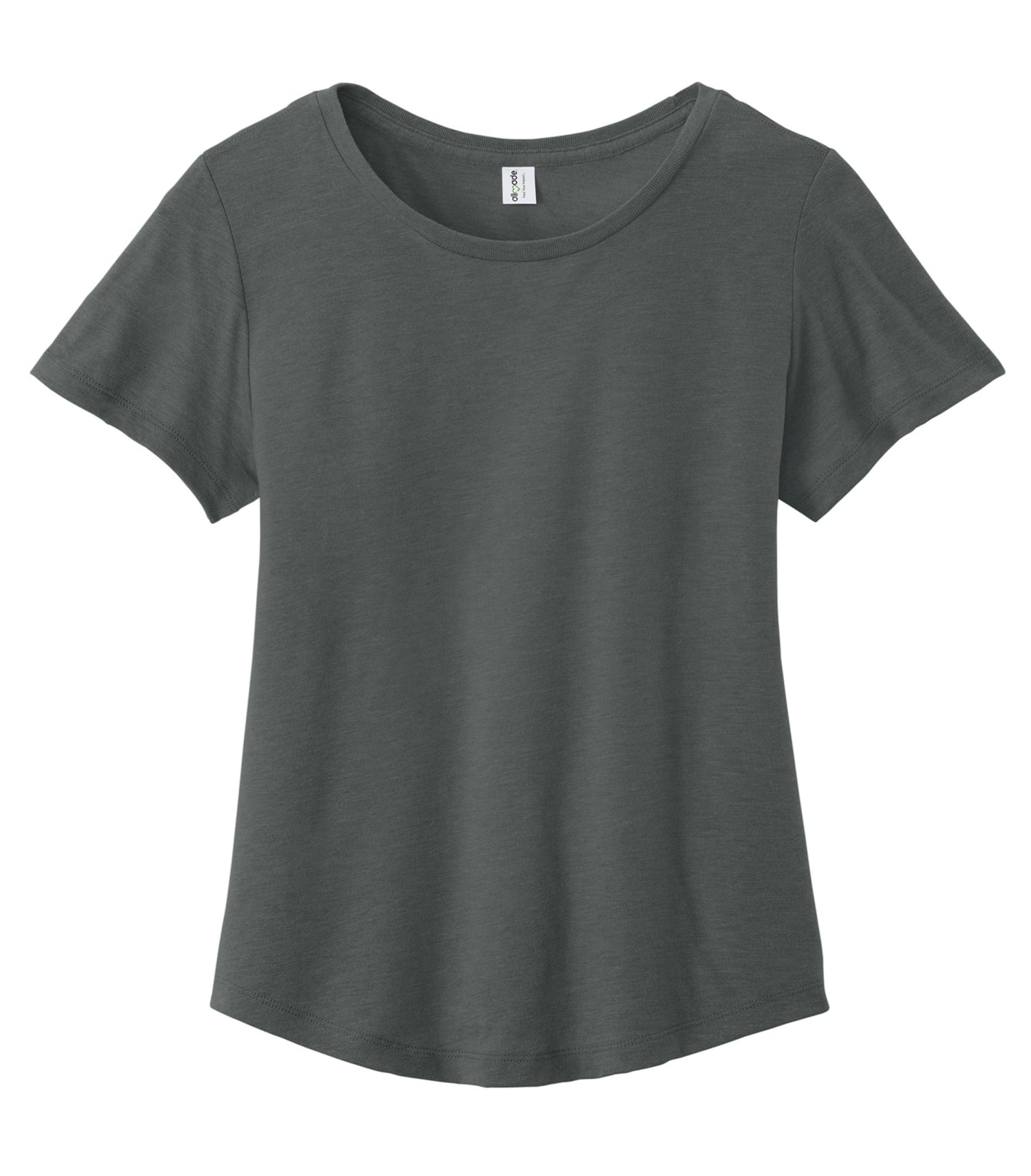Women's Relaxed Organic Cotton Scoop Neck Tee - AL2108CA