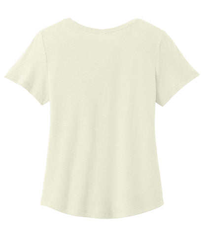 Women's Relaxed Organic Cotton Scoop Neck Tee - AL2108CA