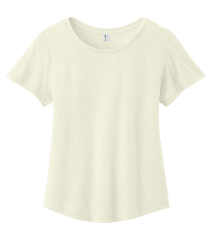Women's Relaxed Organic Cotton Scoop Neck Tee - AL2108CA