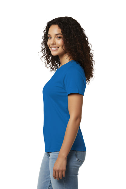 Women's Relaxed Organic Cotton Scoop Neck Tee - AL2108CA