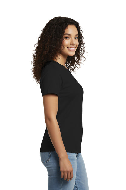 Women's Relaxed Organic Cotton Scoop Neck Tee - AL2108CA