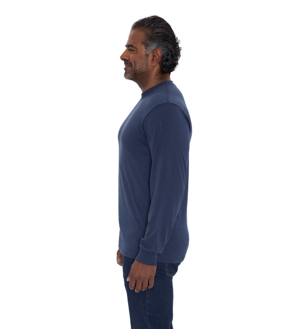 Everyday Cotton Blend Long Sleeve Tee - ATC5015
