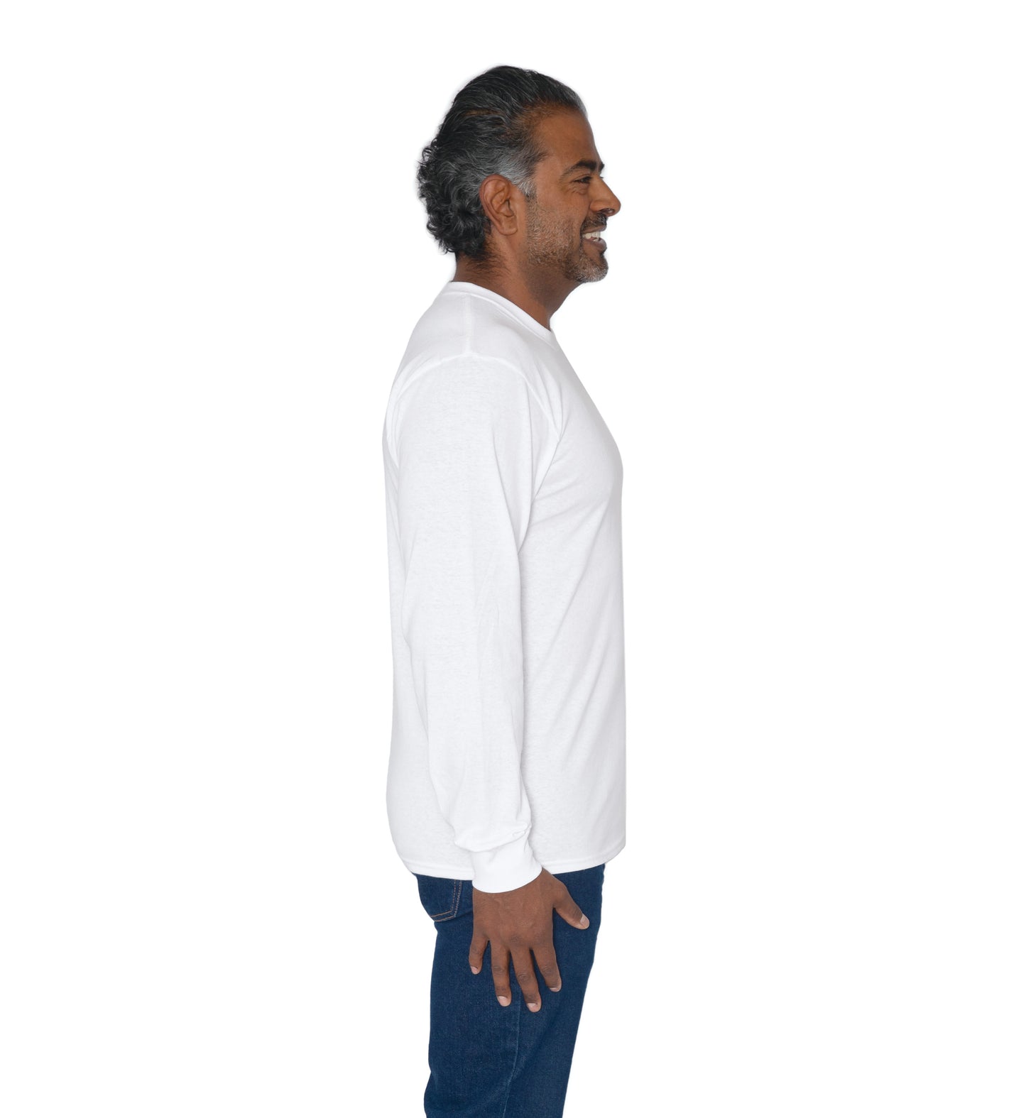 Everyday Cotton Blend Long Sleeve Tee - ATC5015