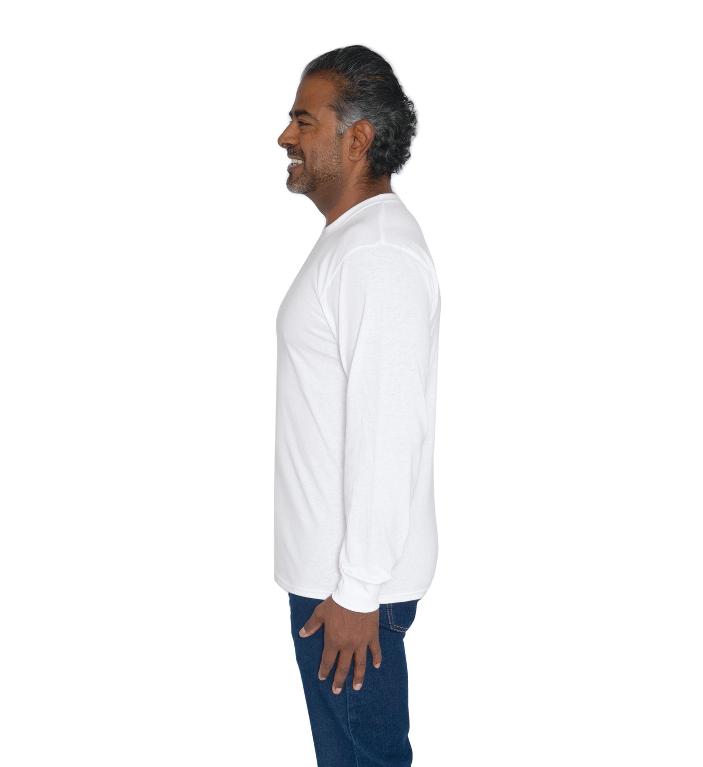 Everyday Cotton Blend Long Sleeve Tee - ATC5015