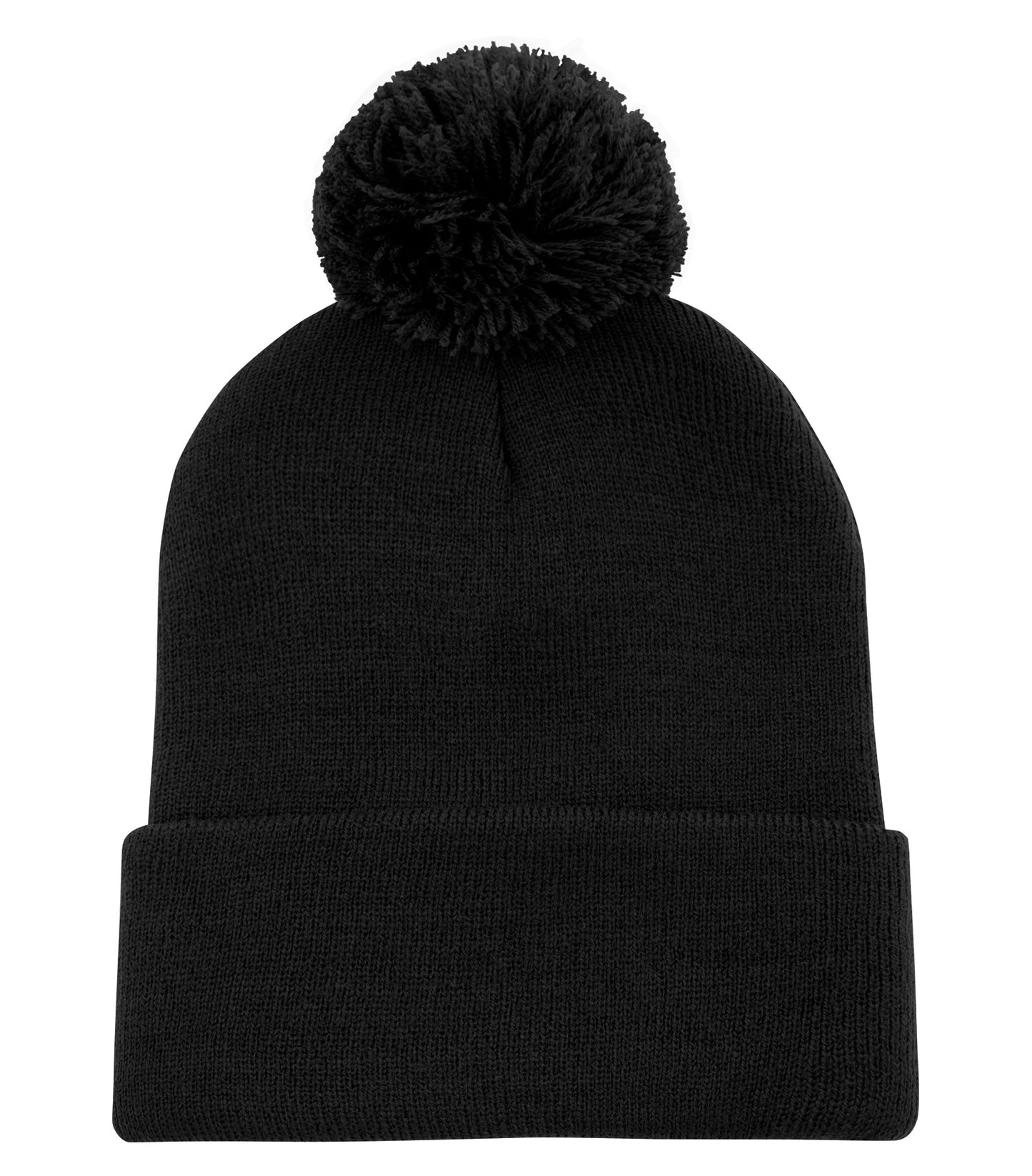 Everyday Pom Pom Cuff Toque - C1202