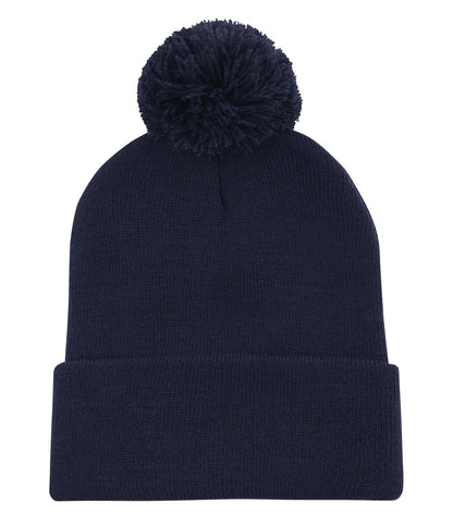 Everyday Pom Pom Cuff Toque - C1202